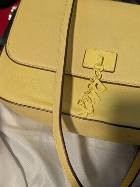 DNKY YELLOW ELISSA CROSSBODY BAG PLEASE READ DESCRIPTION